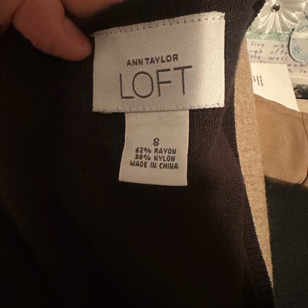 Ann Taylor LOFT Wool Skirt & Sweater Set - Picture 6 of 6